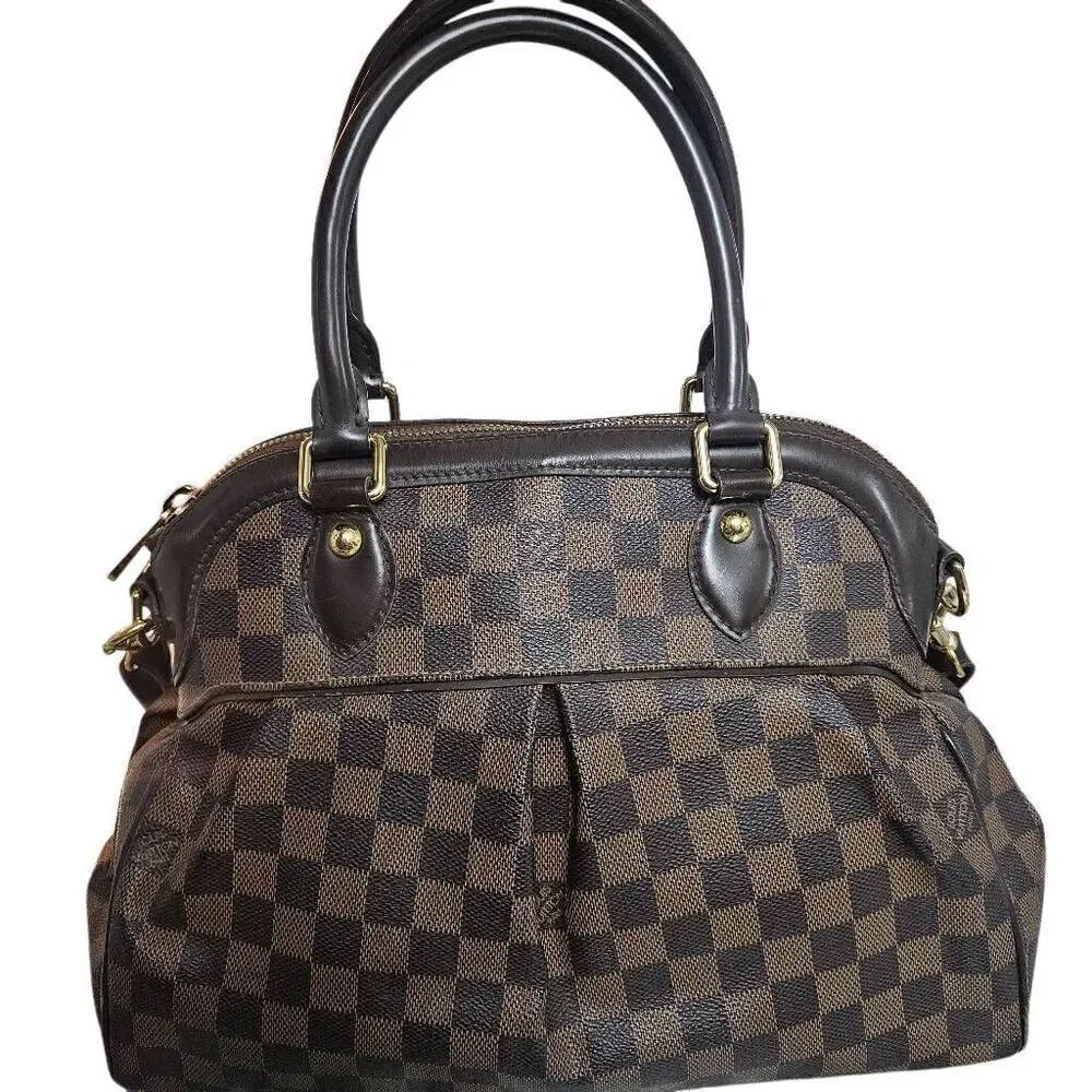 Louis Vuitton trevi damier 2 way bag